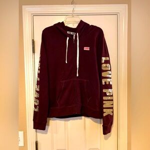 PINK hoodie bling bling!